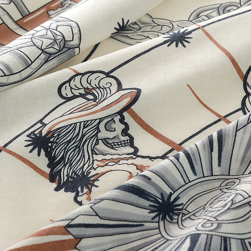 カレジェアン カシミアシルク 《コーラス・ステラルム》 - ホワイト